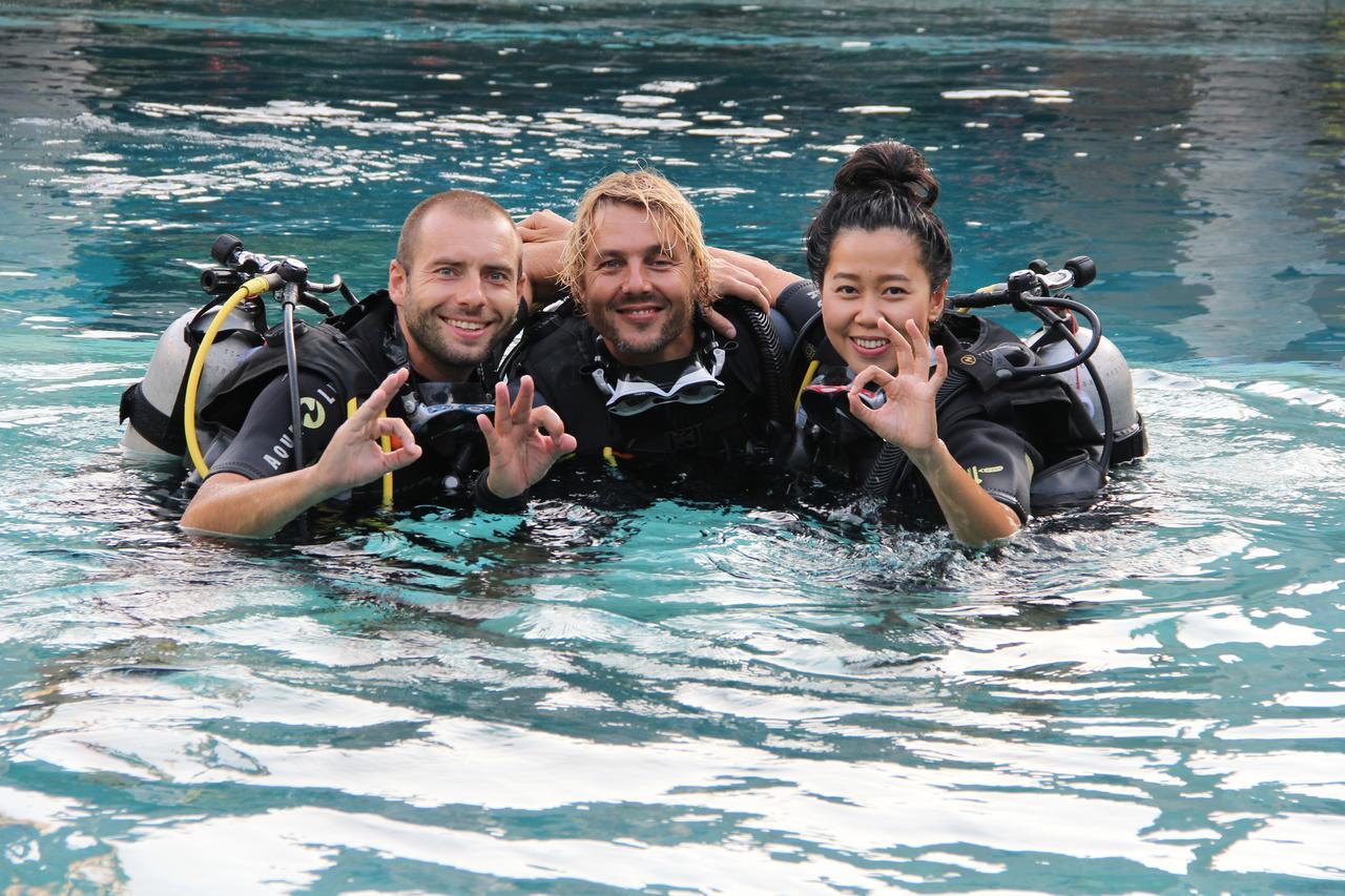 Benthos Bali Dive Resort Candidasa Eksteriør bilde