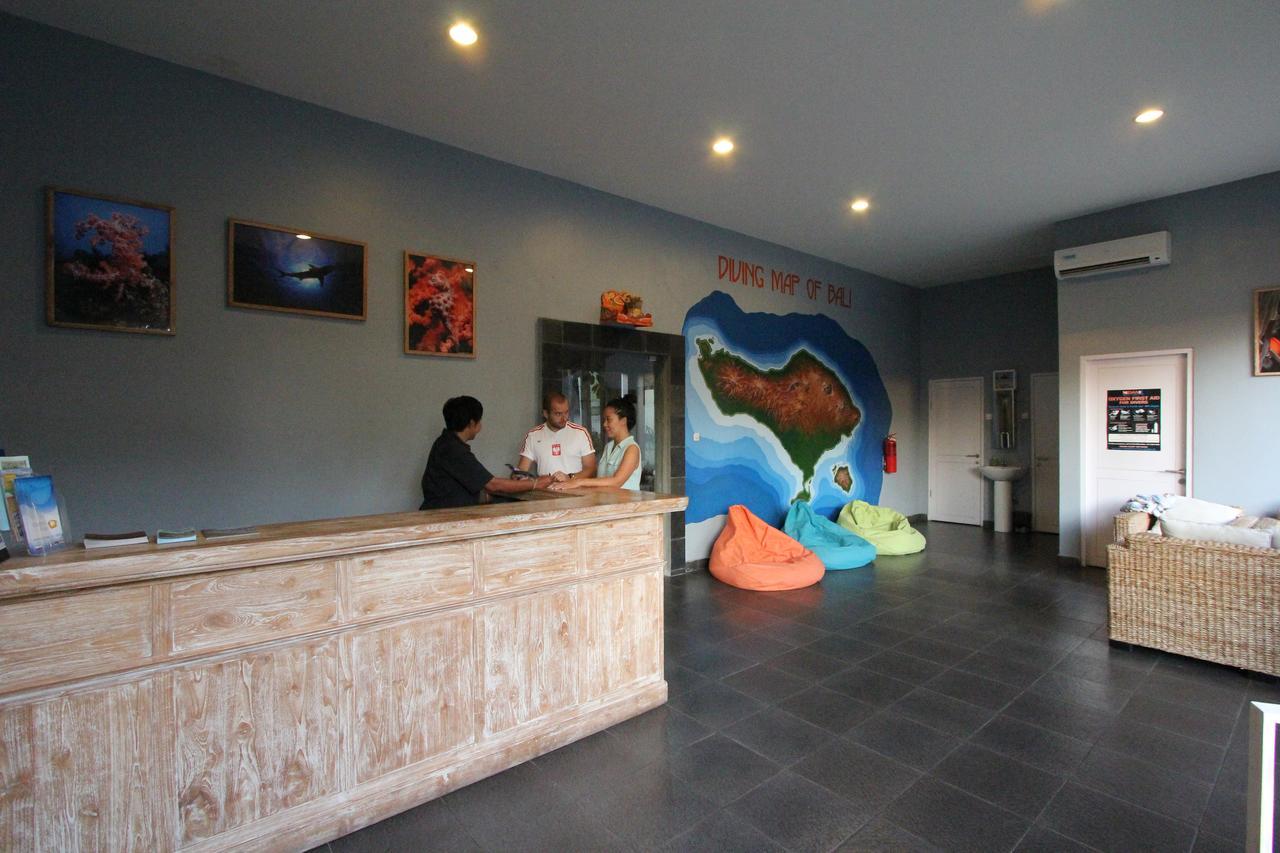 Benthos Bali Dive Resort Candidasa Eksteriør bilde